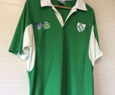 Ireland Rugby Jersey. IRB World Cup 2007 Ireland Jersey. Official IRB Jersey From 2007. Not A Modern Day Remake.