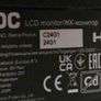 AOC 1080p 144hz Gaming Monitor 24 inch Curved Display Image 3