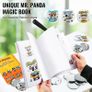 Button Maker Machine, 25mm (1 inch) Badge Punch Press Kit, Children DIY Gifts Pin Maker, Button Making Supplies with 500pcs Button Parts & Circle Cutter & Magic Book Image 6