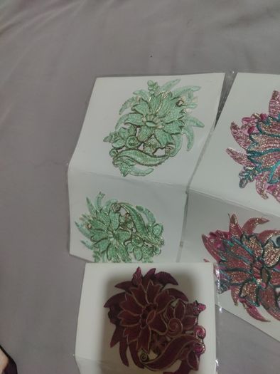 Press on patches for clothes