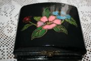 Wooden box hand painted