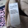 River Island Beige. A-Line Faux Suede Skirt.  S.12.  B.N.W.T. Image 6