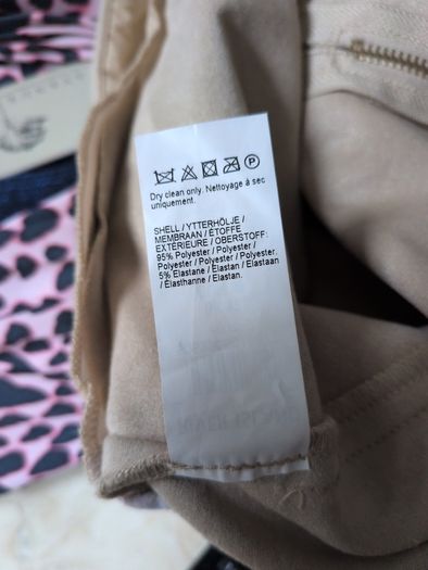 River Island Beige. A-Line Faux Suede Skirt.  S.12.  B.N.W.T.