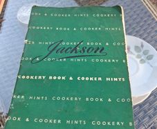 Early 1950s Jackson cookery book