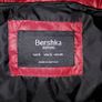 Bershka dark red padded jacket with hood size UK S Image 7
