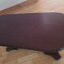Dark Mahogany Wood Coffee Table Image 4
