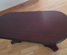 Dark Mahogany Quality Solid Wood Coffee Table