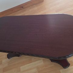 Dark Mahogany Quality Solid Wood Coffee Table