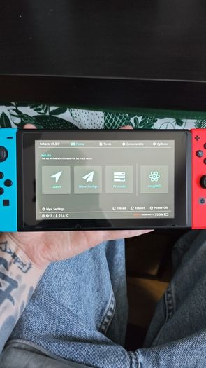 Modded Nintendo Switch (Picofly Chip)