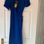 BNWT Phase Eight "Sasha Satin Wrap Dress"  Cobalt Blue.UK10 Image 4
