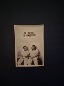 One Flew Over the Cookoos nest Canvas Poster