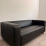 Black sofa IKEA Image 2