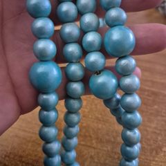 Blue Costume Necklace