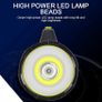 Hand Torch & Side Lantern Super Bright LED Rechargeable Torch Hand Flashlight 1200mAh Compact Waterproof (IPX5) Ideal for Camping and All Outdoor Activities & Emergency Use Image 4