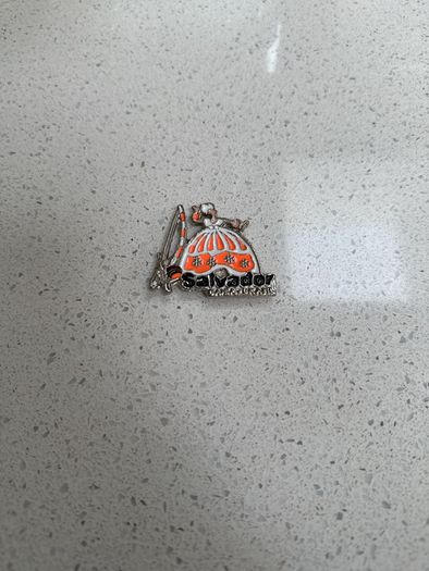 Authentic Salvador Pin and Keychain