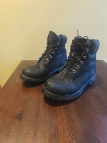Black Timberland Women's Boots Size 6