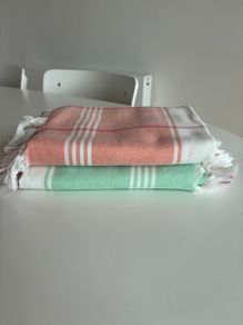 100% organic cotton hammam / Turkish towels