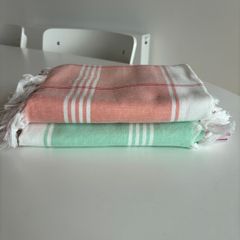 100% organic cotton hammam / Turkish towels
