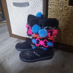 skechers knitted light up boots