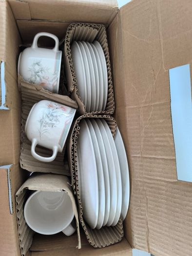 Vintage Noritake Keltcraft Misty Isle Deerfield 18 Piece Tea Set Made in Ireland
