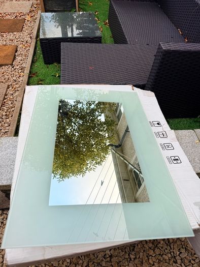 LED mirror 50x70 cm