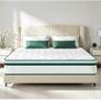 King Mattress 5FT | 12" King-Size Hybrid Mattresses | 7 Zone Pocket Sprung Memory Foam Mattresses Soft/Plush - 150x200x30cm Image 4