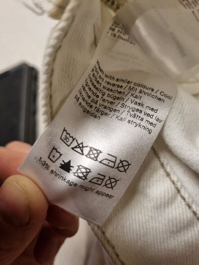 samsoe & samsoe new white jeans