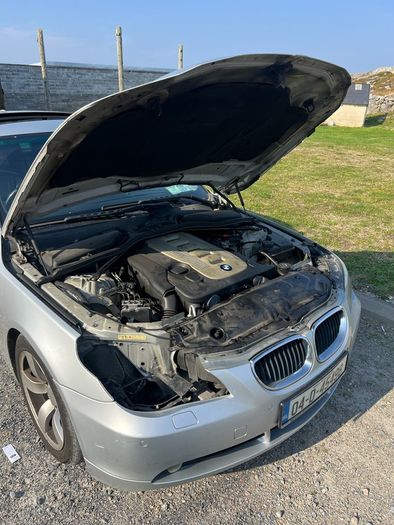 bmw e60 530d breaking