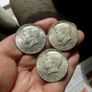 USA,JFK Silver Half Dollars.(3) 1966,1967,1969. Image 3