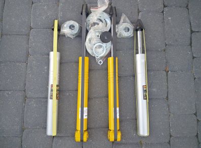 Vw Golf MK1 Jetta MK1 Scirocco mk1/mk2, set of 4 shock absorbers (front + rear)
