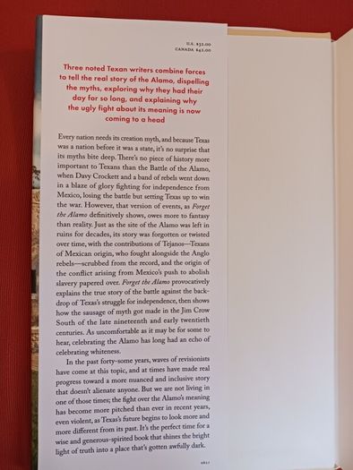 Forget The Alamo/ The Rise & Fall of an American Myth/ 2021/ Penguin