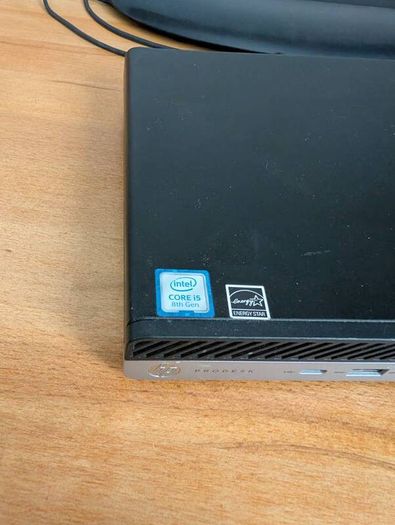 Hp Prodesk 400 G4 Mini Pc | Intel Core I5-8500t 8th Gen 6-core | 16gb Ddr4 | 256gb Nvme | Wifi | No Os