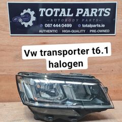 vw transporter T 6.1 halogen headlight