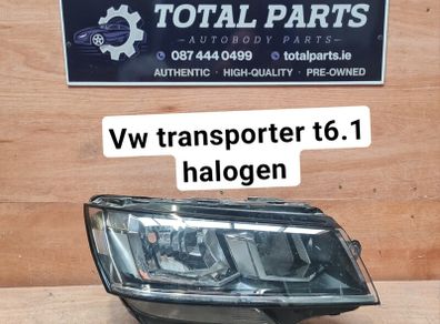 vw transporter T 6.1 halogen headlight