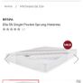 Single bed and Matress as new Image 3