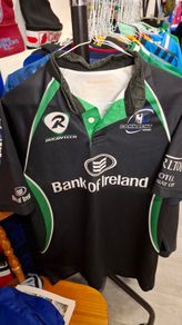 Vintage Connacht RugbyTech Rugby Union Jersey (Adult Small) FREE POST