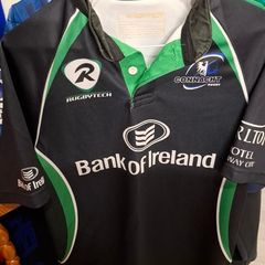 Vintage Connacht RugbyTech Rugby Union Jersey (Adult Small) FREE POST