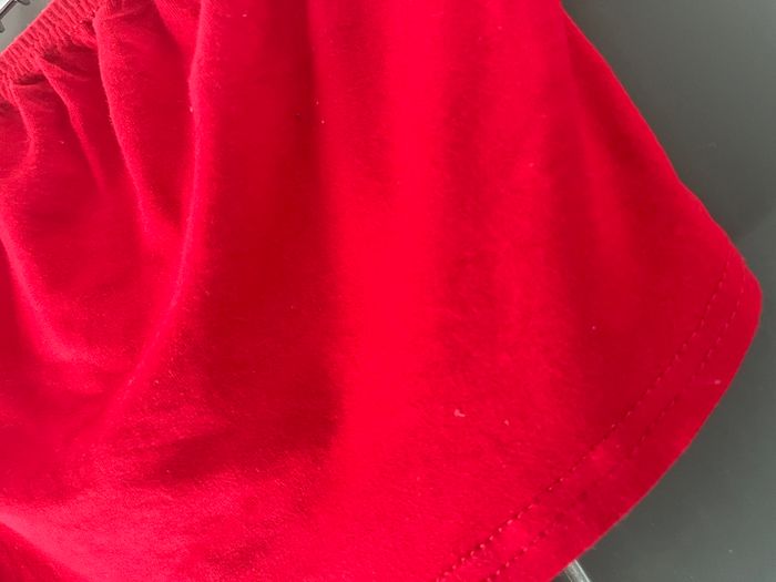 BOOHOO red boob tube size 10