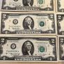 USA 2 Dollars Banknotes x 14 Image 2
