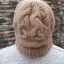 Aran Sweater Market fleece lined wool knit hat 100% wool Lining 100% polyester Great condition Image 6