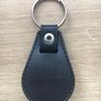 Brand new synthetic leather Saab key ring with shopping trolley token/coin Image 5