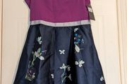 stunning floral midi dress from Marc Angelo