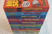 Middle School Books by James Patterson x10
