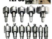 BRAND NEW 12Pcs 15mm-50mm Metal Hole Saw Tooth Kit Drill Bit Set Stainless Steel Alloy Wood Cutter Universal Metal Cutter Tool
