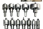 BRAND NEW 12Pcs 15mm-50mm Metal Hole Saw Tooth Kit Drill Bit Set Stainless Steel Alloy Wood Cutter Universal Metal Cutter Tool