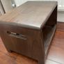 Low wood side table Image 3
