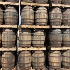 Oak barrels