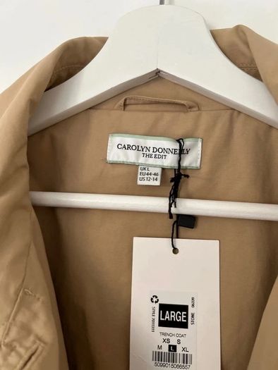 Carolyn Donelly Trench Size Large