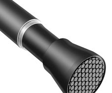 Tension Rods for Curtains 28 to 48Inch(70-130cm:22mm) Black Extendable Curtain Poles,Shower Curtain Pole Spring Tension Rod No Drill Adjustable Curtain Rod for Clothes Windows,Bathroom