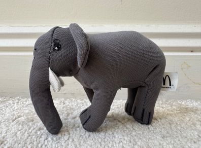 McDonalds Happy Meal African Elephant Figure 2008 soft approx. 8 cm. Used Please see photos
